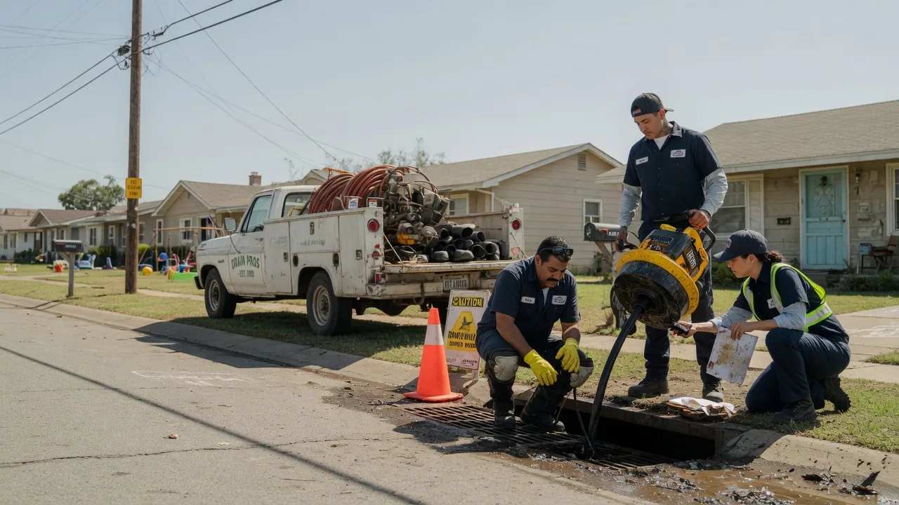 Drain Cleaning in Alvin, TX near me
